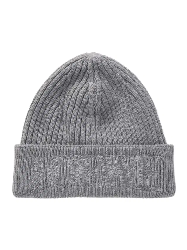 Logo-Embroidered Ribbed Wool Beanie - Men
