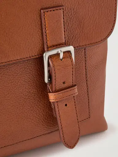 Mulberry Chiltern Full-Grain Oak Legacy NVT Leather Messenger Bag - Men | Thumbnail 4 Mulberry Chiltern Full-Grain Oak Legacy NVT Leather Messenger Bag - Men | Thumbnail 4