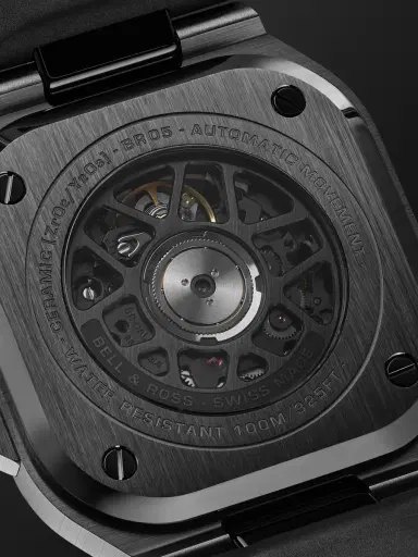 Bell & Ross BR 05 Skeleton Automatic Black Ceramic Watch, Ref. BR05A-BL-SK-CE/SRB - Men | Thumbnail 3 Bell & Ross BR 05 Skeleton Automatic Black Ceramic Watch, Ref. BR05A-BL-SK-CE/SRB - Men | Thumbnail 3