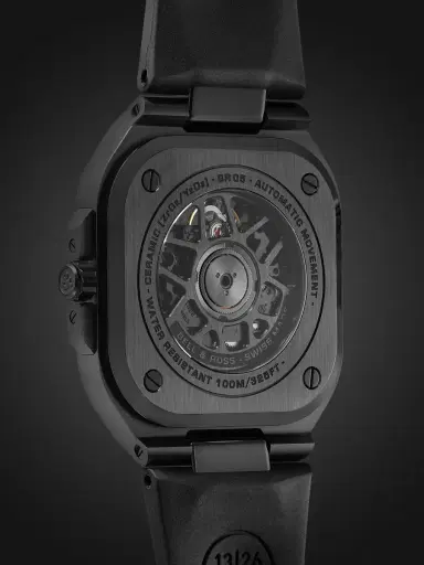 Bell & Ross BR 05 Skeleton Automatic Black Ceramic Watch, Ref. BR05A-BL-SK-CE/SRB - Men | Thumbnail 5 Bell & Ross BR 05 Skeleton Automatic Black Ceramic Watch, Ref. BR05A-BL-SK-CE/SRB - Men | Thumbnail 5