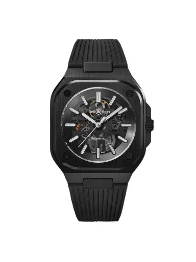Bell & Ross BR 05 Skeleton Automatic Black Ceramic Watch, Ref. BR05A-BL-SK-CE/SRB - Men | Thumbnail 1 Bell & Ross BR 05 Skeleton Automatic Black Ceramic Watch, Ref. BR05A-BL-SK-CE/SRB - Men | Thumbnail 1