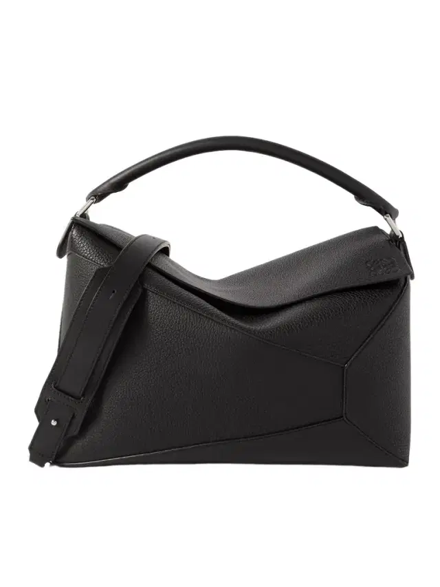 Loewe Puzzle Edge Large Logo-Debossed Full-Grain Leather Messenger Bag - Men