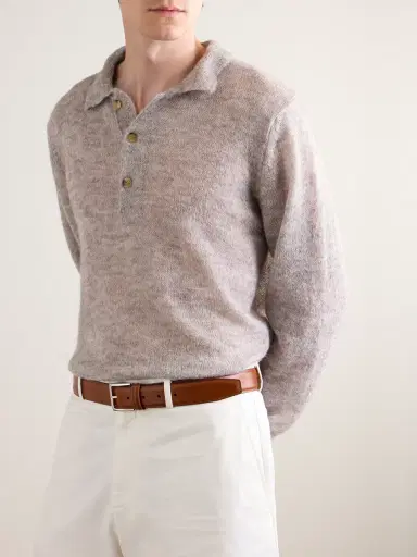 Anderson's 3.5cm Leather Belt - Men | Thumbnail 2 Anderson's 3.5cm Leather Belt - Men | Thumbnail 2