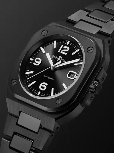 Bell & Ross BR 05 Automatic Ceramic and PVD Watch, Ref. BR05A-BL-CE/SCE - Men | Thumbnail 4 Bell & Ross BR 05 Automatic Ceramic and PVD Watch, Ref. BR05A-BL-CE/SCE - Men | Thumbnail 4