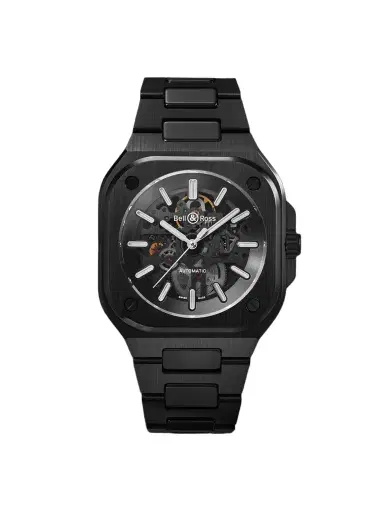 Bell & Ross BR 05 Skeleton Automatic Black Ceramic and Steel Watch, Ref. BR05A-BL-SK-CE/SCE - Men | Thumbnail 1 Bell & Ross BR 05 Skeleton Automatic Black Ceramic and Steel Watch, Ref. BR05A-BL-SK-CE/SCE - Men | Thumbnail 1