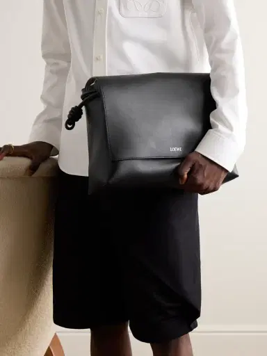 Loewe Flamenco Leather Messenger Bag - Men | Thumbnail 2 Loewe Flamenco Leather Messenger Bag - Men | Thumbnail 2