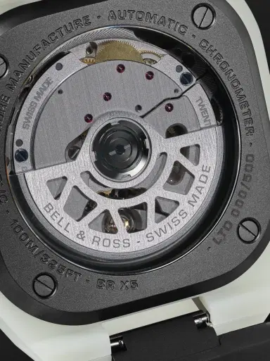 Bell & Ross BR-X5 Limited Edition Automatic Titanium and Fibreglass Watch, Ref. RX5R-LUM_TC/SRB - Men | Thumbnail 3 Bell & Ross BR-X5 Limited Edition Automatic Titanium and Fibreglass Watch, Ref. RX5R-LUM_TC/SRB - Men | Thumbnail 3
