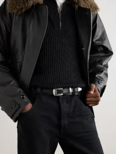 Lemaire 3cm Full-Grain Leather Belt - Men | Thumbnail 3