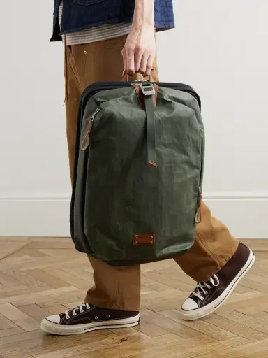Master-Piece Bump L Canvas and Leather-Trimmed CORDURA® Nylon Backpack - Men | Thumbnail 2 Master-Piece Bump L Canvas and Leather-Trimmed CORDURA® Nylon Backpack - Men | Thumbnail 2