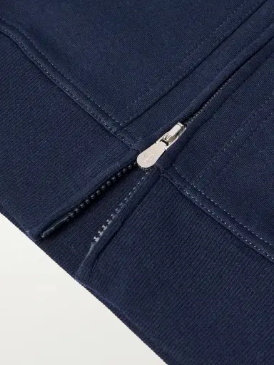 Brunello Cucinelli Cotton-Blend Jersey Zip-Up Hoodie - Men | Thumbnail 4 Brunello Cucinelli Cotton-Blend Jersey Zip-Up Hoodie - Men | Thumbnail 4