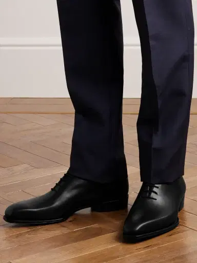 George Cleverley Merlin Leather Oxford Shoes - Men | Thumbnail 3