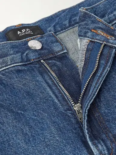 A.P.C. Martin Straight-Leg Organic Jeans - Men | Thumbnail 6 A.P.C. Martin Straight-Leg Organic Jeans - Men | Thumbnail 6
