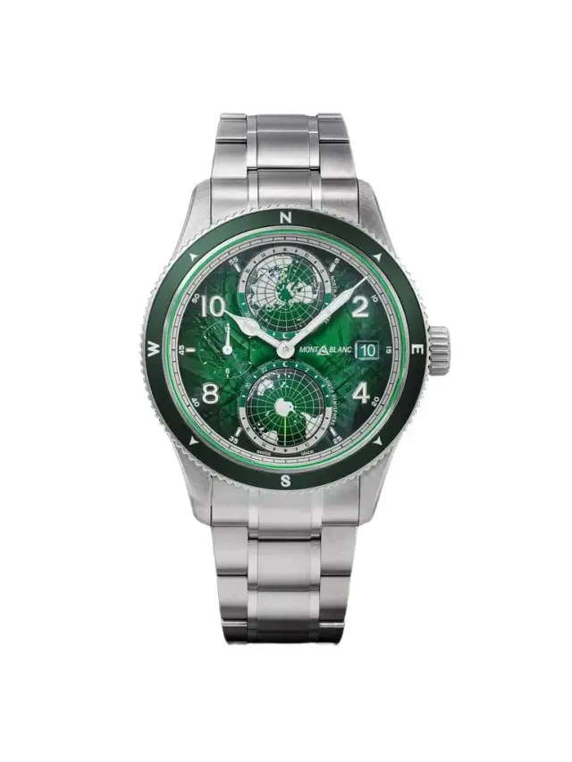 Montblanc 1858 Geosphere 0 Oxygen Automatic Interchangeable Titanium and Ceramic Watch, Ref. 133303 - Men