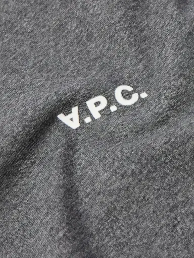 A.P.C. Logo-Flocked Cotton-Jersey T-Shirt - Men | Thumbnail 5