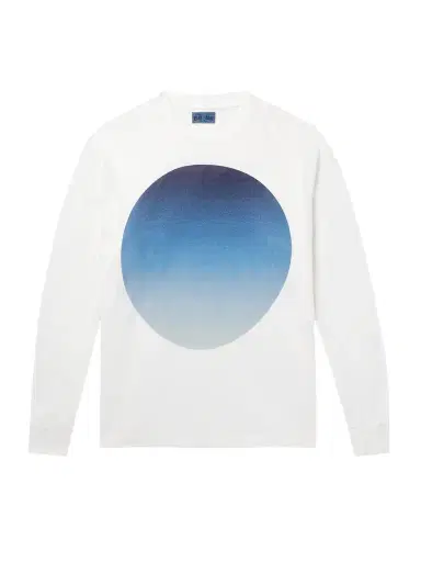 Blue Blue Japan Printed Cotton-Jersey T-Shirt - Men | Thumbnail 1 Blue Blue Japan Printed Cotton-Jersey T-Shirt - Men | Thumbnail 1