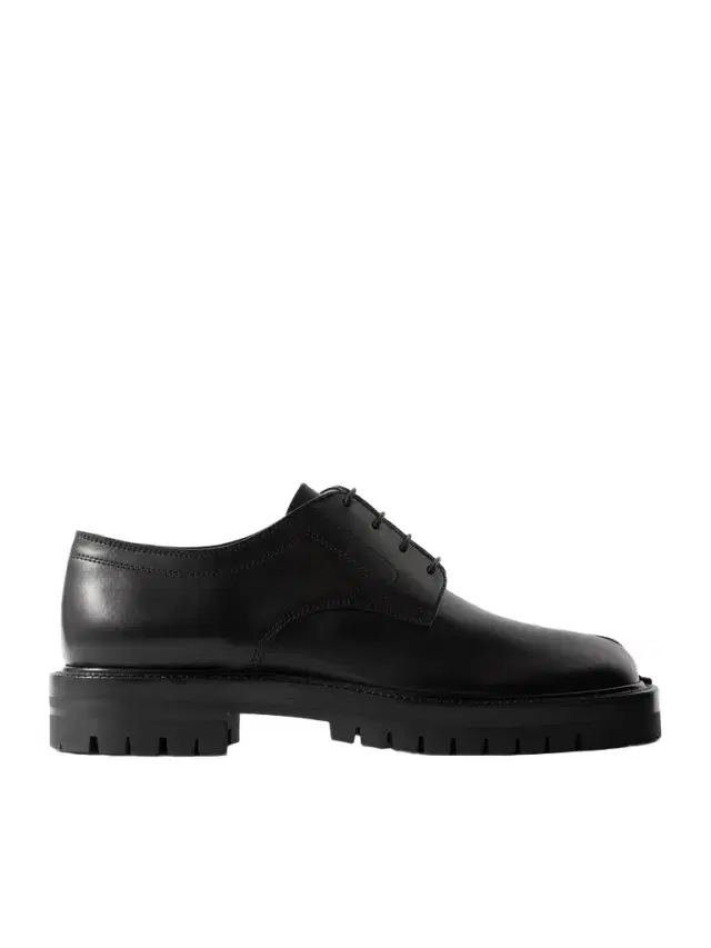 Maison Margiela Tabi Split-Toe Leather Derby Shoes - Men