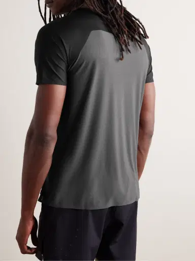 ON Performance-T Stretch Recycled-Jersey and Mesh T-Shirt - Men | Thumbnail 3 ON Performance-T Stretch Recycled-Jersey and Mesh T-Shirt - Men | Thumbnail 3