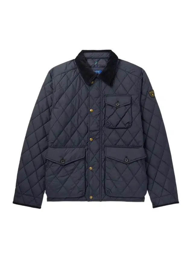Polo Ralph Lauren Beaton Cotton-Corduroy Trimmed Padded Quilted Recycled-Shell Jacket - Men