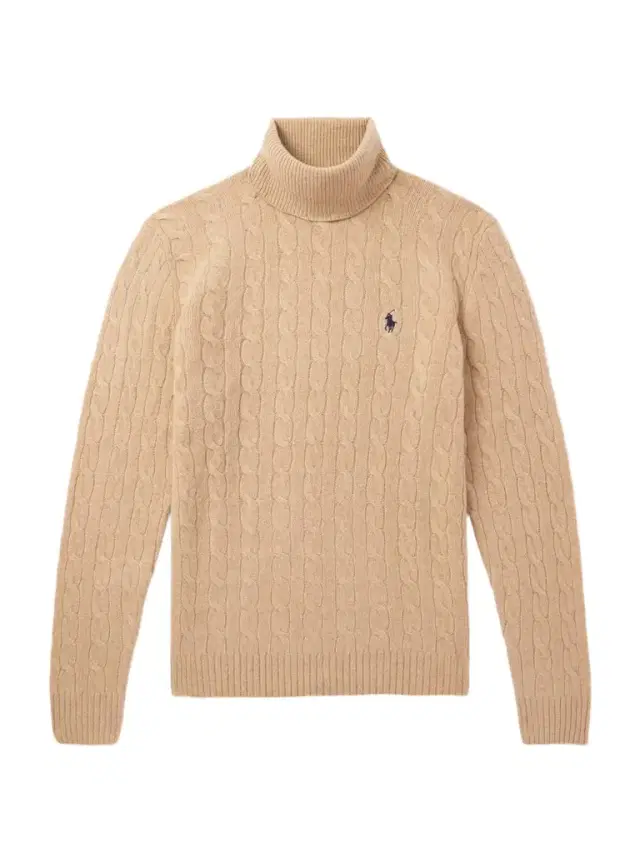 Cable-Knit Wool and Cashmere-Blend Rollneck Sweater - Men