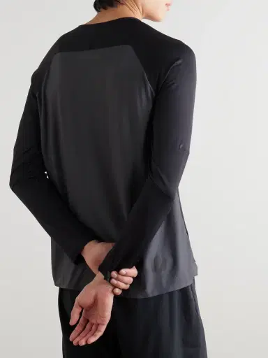ON Performance Slim-Fit Stretch Recycled-Jersey and Mesh Top - Men | Thumbnail 3 ON Performance Slim-Fit Stretch Recycled-Jersey and Mesh Top - Men | Thumbnail 3