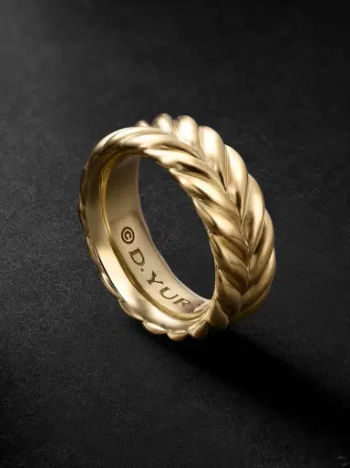 David Yurman 18-Karat Gold Ring - Men | Thumbnail 1 David Yurman 18-Karat Gold Ring - Men | Thumbnail 1