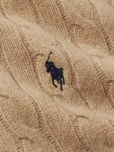 Polo Ralph Lauren Logo-Embroidered Cable-Knit Wool and Cashmere-Blend Half-Zip Sweater - Men | Thumbnail 5 Polo Ralph Lauren Logo-Embroidered Cable-Knit Wool and Cashmere-Blend Half-Zip Sweater - Men | Thumbnail 5