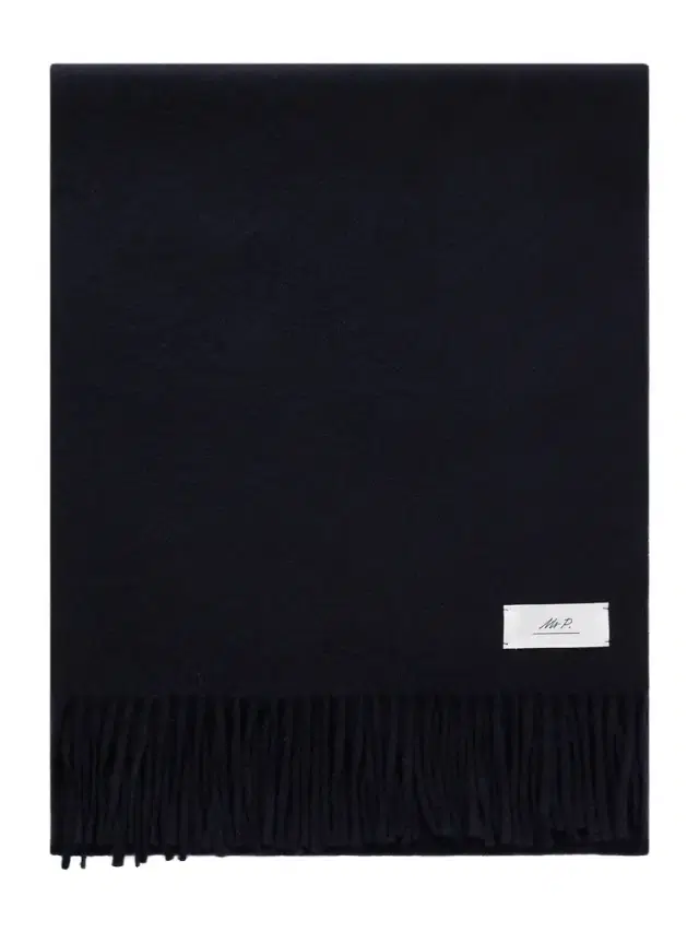MR P. Logo-Appliquéd Fringed Cashmere Scarf - Men