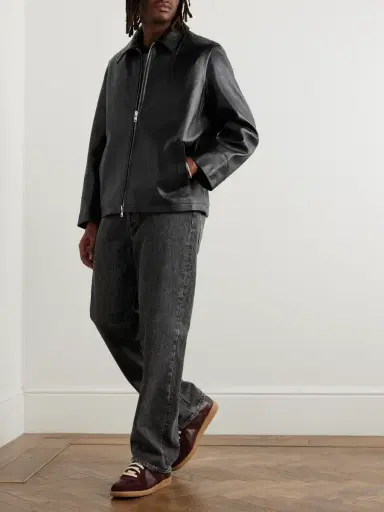 AGOLDE Chadwick Full-Grain Leather Jacket - Men | Thumbnail 2 AGOLDE Chadwick Full-Grain Leather Jacket - Men | Thumbnail 2