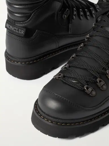 Moncler Peka Trek Leather Hiking Boots - Men | Thumbnail 4 Moncler Peka Trek Leather Hiking Boots - Men | Thumbnail 4