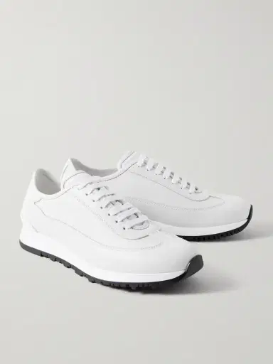 John Lobb Foundry II Leather Sneakers - Men | Thumbnail 4 John Lobb Foundry II Leather Sneakers - Men | Thumbnail 4