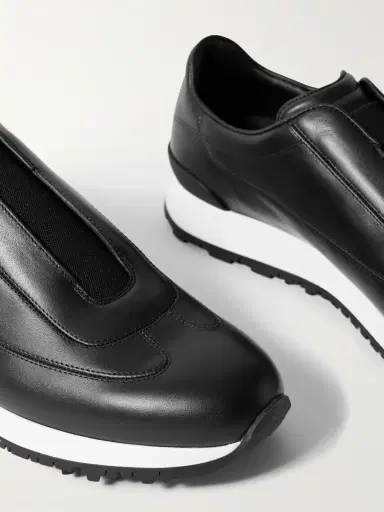 John Lobb Lift Leather Slip-On Sneakers - Men | Thumbnail 6