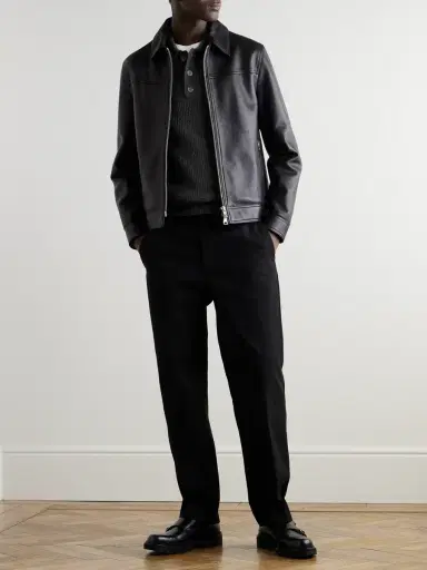 MR P. Ribbed Cashmere Polo Shirt - Men | Thumbnail 2 MR P. Ribbed Cashmere Polo Shirt - Men | Thumbnail 2