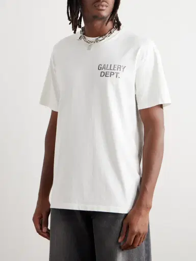 Gallery Dept. Vintage Souvenir Logo-Print Cotton-Jersey T-Shirt - Men | Thumbnail 3