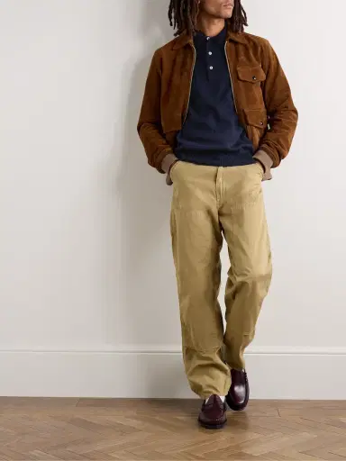 Drake's Merino Wool Polo Shirt - Men | Thumbnail 2 Drake's Merino Wool Polo Shirt - Men | Thumbnail 2