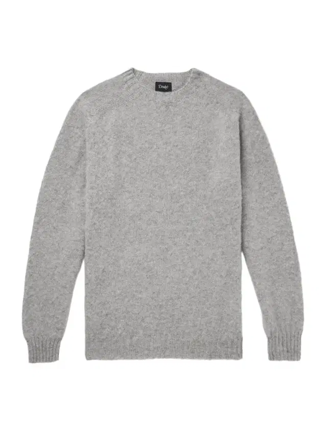 Drake's Brushed Virgin Shetland Wool Sweater - Men