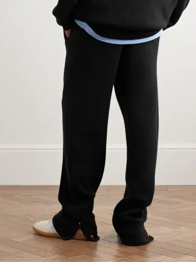 God’s True Cashmere Straight-Leg Cashmere Drawstring Trousers - Men | Thumbnail 3