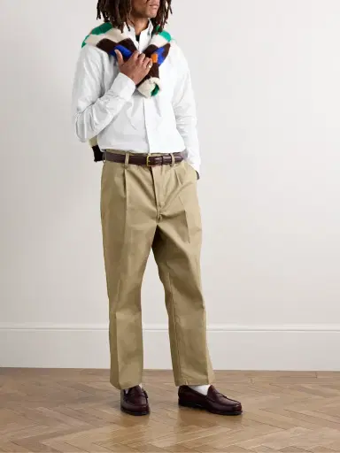 Drake's Slim-Fit Button-Down Collar Cotton Oxford Shirt - Men | Thumbnail 2 Drake's Slim-Fit Button-Down Collar Cotton Oxford Shirt - Men | Thumbnail 2