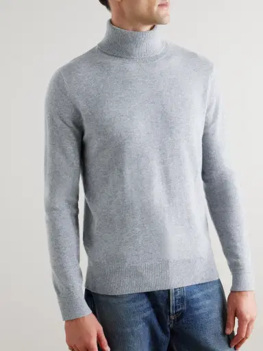 MR P. Clyde Cashmere Rollneck Sweater - Men | Thumbnail 3