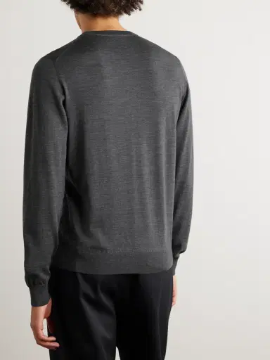 PIACENZA 1733 Slim-Fit Wool Sweater - Men | Thumbnail 3