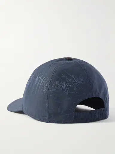 Berluti Scritto-Jacquard Twill Baseball Cap - Men | Thumbnail 3 Berluti Scritto-Jacquard Twill Baseball Cap - Men | Thumbnail 3