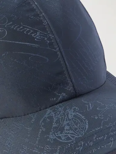Berluti Scritto-Jacquard Twill Baseball Cap - Men | Thumbnail 4 Berluti Scritto-Jacquard Twill Baseball Cap - Men | Thumbnail 4