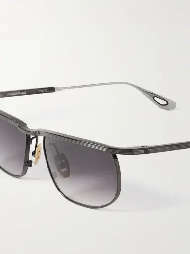 Jacques Marie Mage Melville Rectangular-Frame Beta Titanium Sunglasses - Men | Thumbnail 3 Jacques Marie Mage Melville Rectangular-Frame Beta Titanium Sunglasses - Men | Thumbnail 3