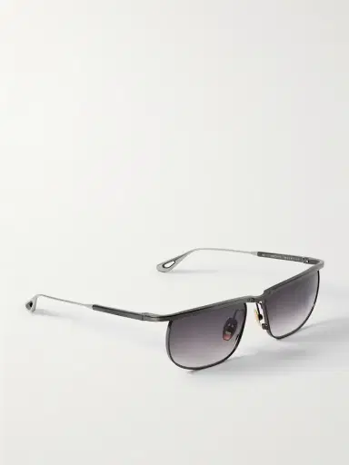 Jacques Marie Mage Melville Rectangular-Frame Beta Titanium Sunglasses - Men | Thumbnail 4 Jacques Marie Mage Melville Rectangular-Frame Beta Titanium Sunglasses - Men | Thumbnail 4