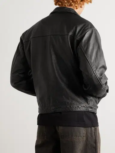 FrizmWORKS Distressed Leather Jacket - Men | Thumbnail 3 FrizmWORKS Distressed Leather Jacket - Men | Thumbnail 3