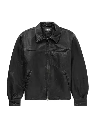 FrizmWORKS Distressed Leather Jacket - Men | Thumbnail 1 FrizmWORKS Distressed Leather Jacket - Men | Thumbnail 1