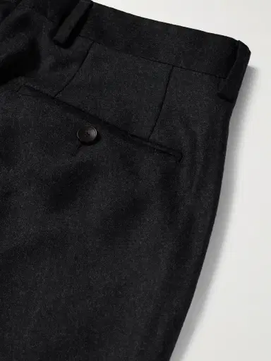 MR P. Philip Slim-Fit Straight-Leg Wool-Flannel Suit Trousers - Men | Thumbnail 5