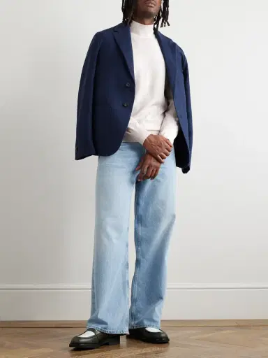 MR P. Merino Wool Mock-Neck Sweater - Men | Thumbnail 2