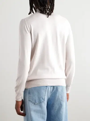 MR P. Merino Wool Mock-Neck Sweater - Men | Thumbnail 4