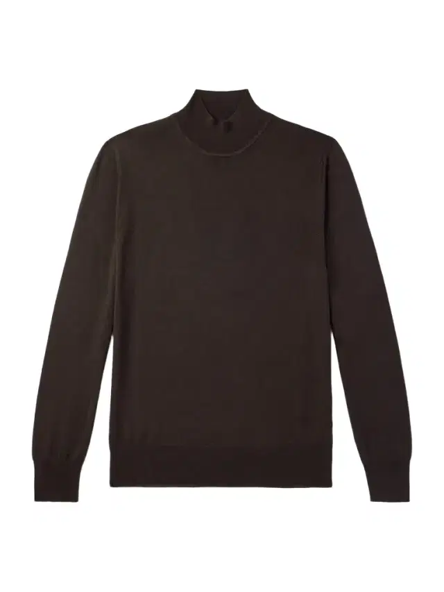 MR P. Merino Wool Mock-Neck Sweater - Men