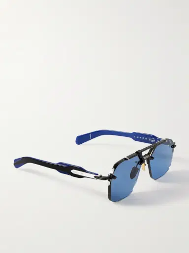 Jacques Marie Mage Silverton Aviator-Style Silver-Tone and Acetate Sunglasses - Men | Thumbnail 4 Jacques Marie Mage Silverton Aviator-Style Silver-Tone and Acetate Sunglasses - Men | Thumbnail 4